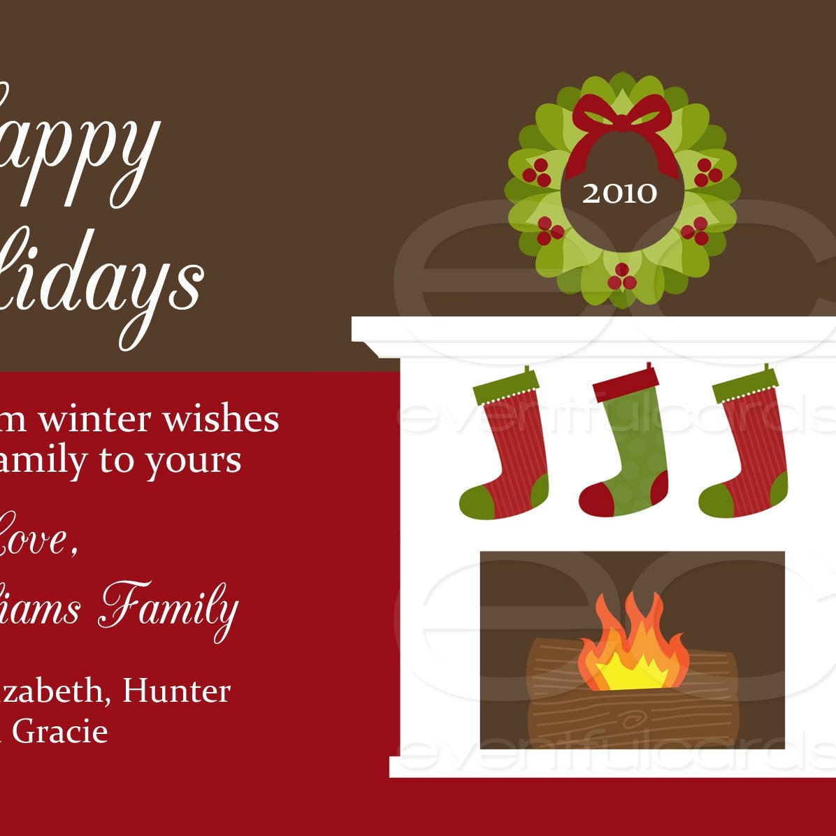 Christmas Photo Cards Print Yourself Il_570xn