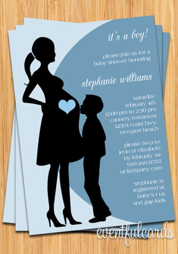 It's A Boy Baby Shower Invitation Il_570xn