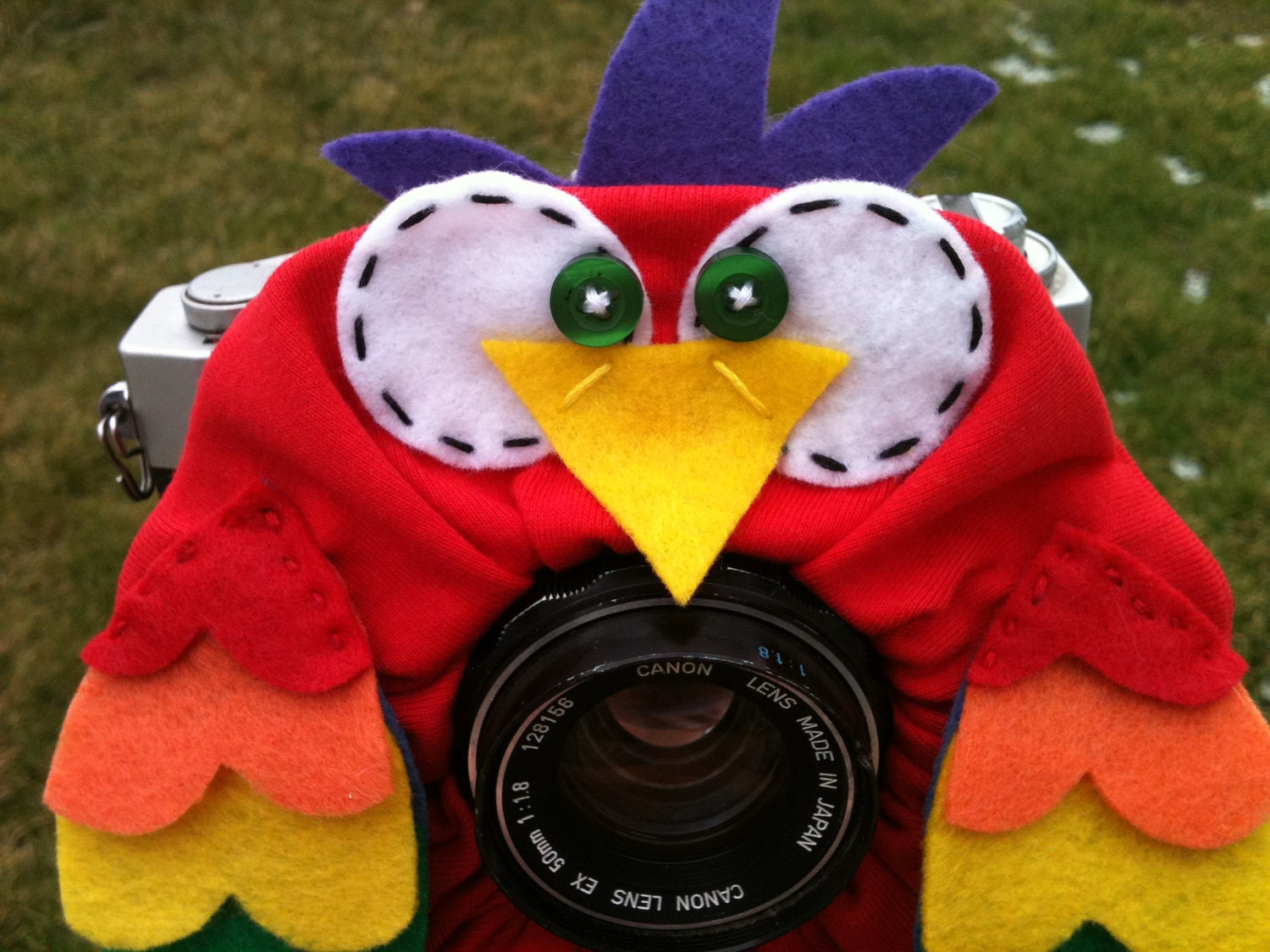 custom large OWL Lens Pet for your camera