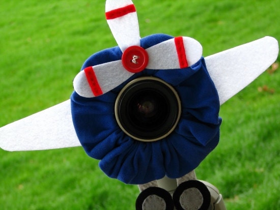 custom large AIRPLANE Lens Pet for your camera