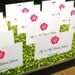 Wedding Seating Card, Wedding Escort Card, or Wedding Place Card - Luau with Pink Hibiscus (More Colors)