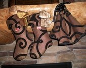 Two Christmas Stockings and Matching Tree Skirt Package 2013 Collection READY TO SHIP