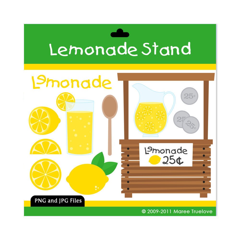 clipart lemonade stand - photo #29