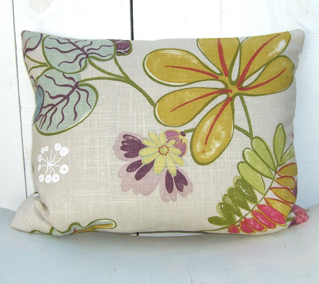 Mid Century Pillow Cover Designer Fabric Decorator by EastLemon