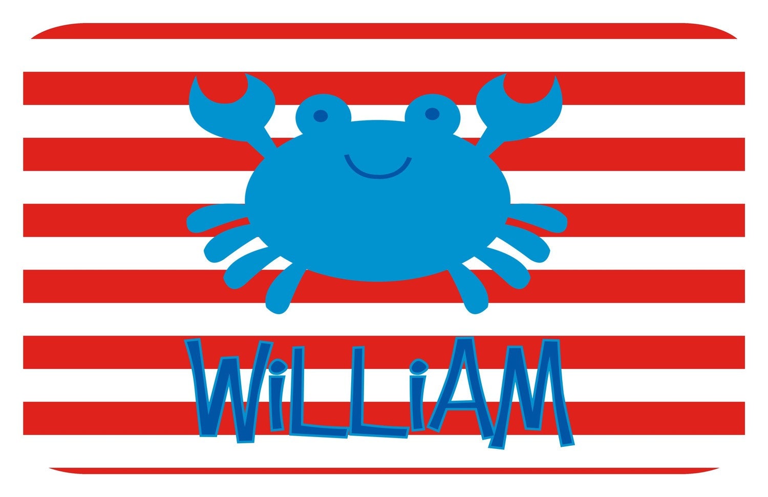 Custom Personalized Placemat Summer Fun