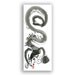 Zen Year of the Dragon 2012 Original Zen Sumi Brush Painting Card