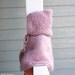 Knit Cape Poncho Children clothing Fall Baby Poncho with hood 6 to 9 months made of wool. Baby Shower Gift Handmade Coat Jacket