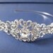 Bridal rhinestone crystal headband,bridal headpiece, bridal hair accessories, wedding headband rhinestone, bridal headband crystal