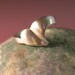 Heart Ring, Contemporary, Sterling Silver