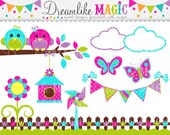 Sweet Tweet Summer Breeze- Clipart for Personal or Commercial Use Il_170x135