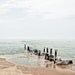 The Dock - Beach Photograph - Minimalist Landscape Photography - Atlantic Ocean Nature Photo