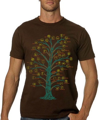 Evolution T-shirt Tree of Life