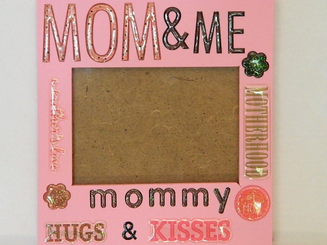 Mom Picture Photo Frame Mothers Day Pink
