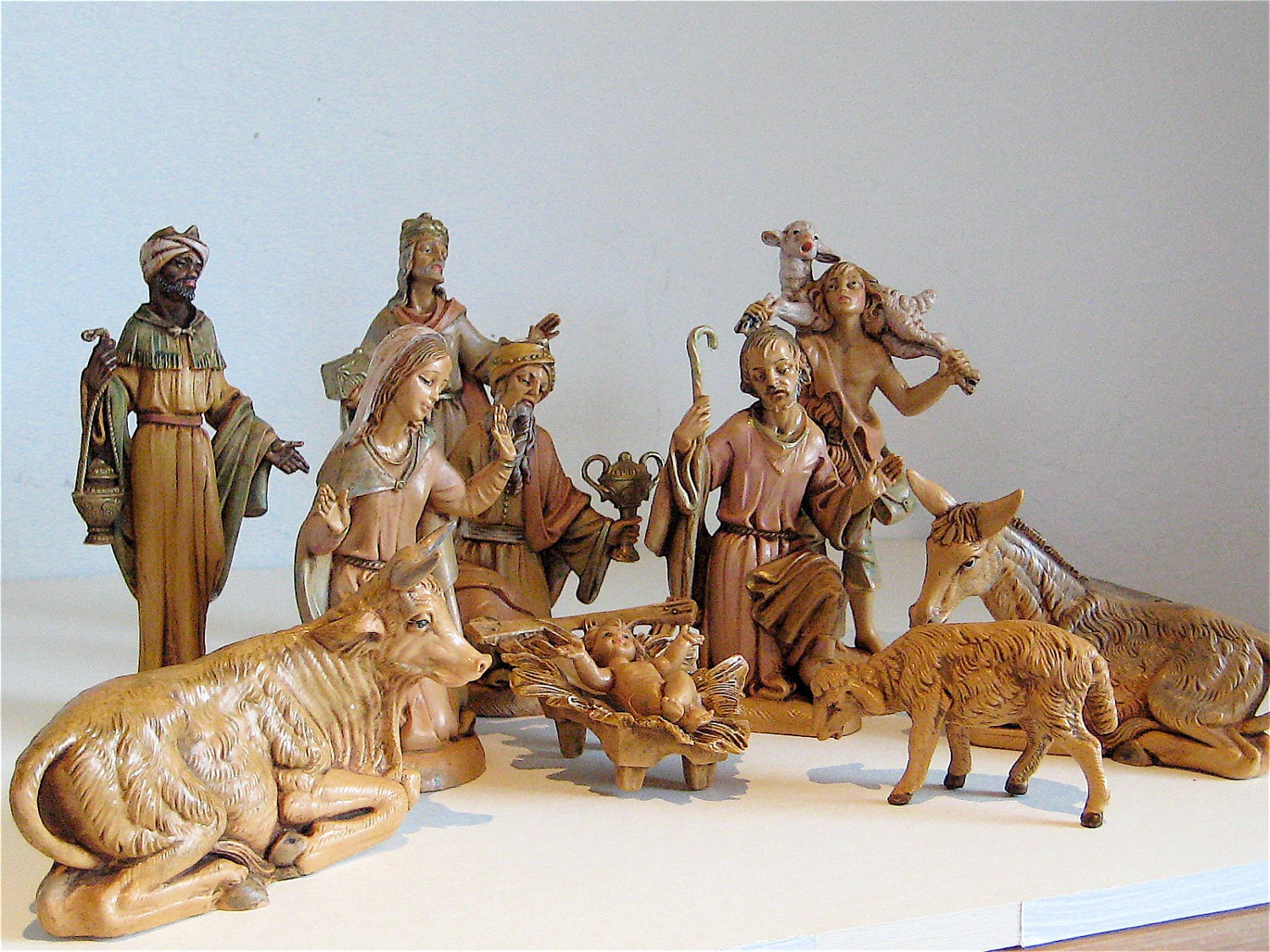 vintage nativity scene italian fontanini by elansolete on etsy vintage nativity scene italian fontanini by elansolete on etsy