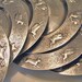 Arthur Court Bunny Rabbit Chargers, Vintage Set of 8 Aluminum Chargers, Vintage Arthur Court