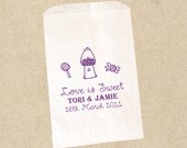 Custom Printed  Candy Buffet Bags
