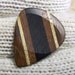 Custom Wood Guitar Pick - Handmade Exotic Gabon Ebony - Santos Mahogany - Avodire and Chechen Premium Guitar Pick