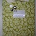 Fabric Magnet Board (9" x 12") Henna Garden-Leaf