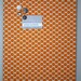 Fabric Magnet Board (12"x18") -Tangerine Dot