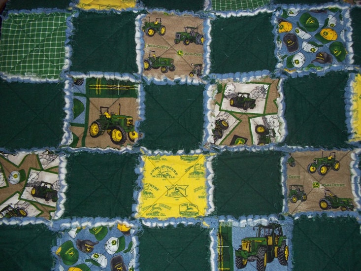 John Deere Rag Quilt