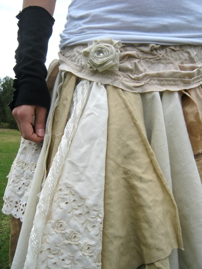 made to order Funky Eco Fairy Pixie Mini Skirt
