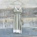 Sweet Eco Tattered Plaid Mini Dress