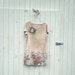 Reserved - funky dress / eco dress / upcycled clothing / tattered dress / casual dress / boho mini dress