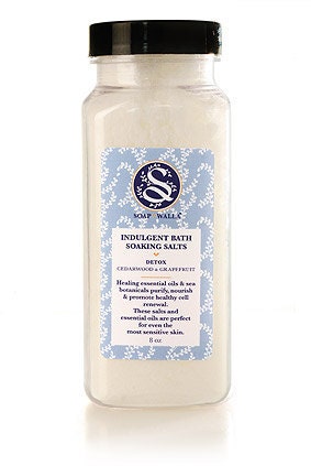 Indulgent Bath Soaking Salts -- Detox (Cedarwood & Grapefruit)