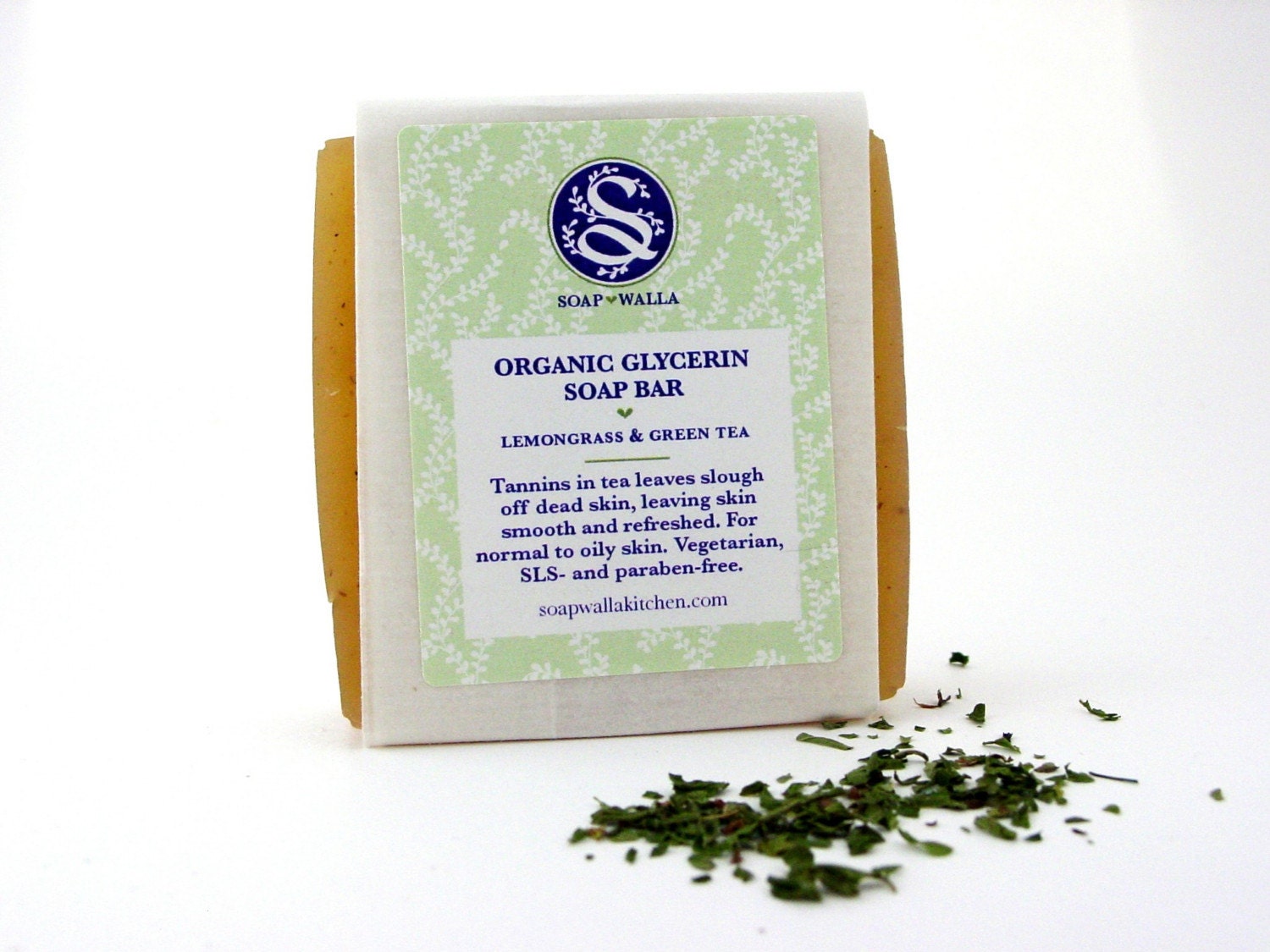 Organic Lemongrass and Green Tea Soap Bar