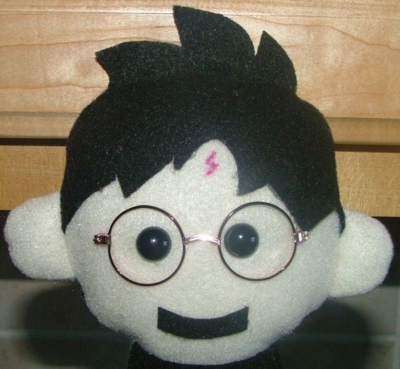 Harry Potter Puppet by MasterOfAllPuppets on Etsy