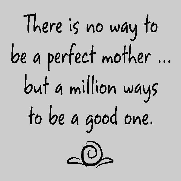 There is no way to be....Mother Vinyl Wall Lettering Words Sayings Removable Wall Quotes FA025