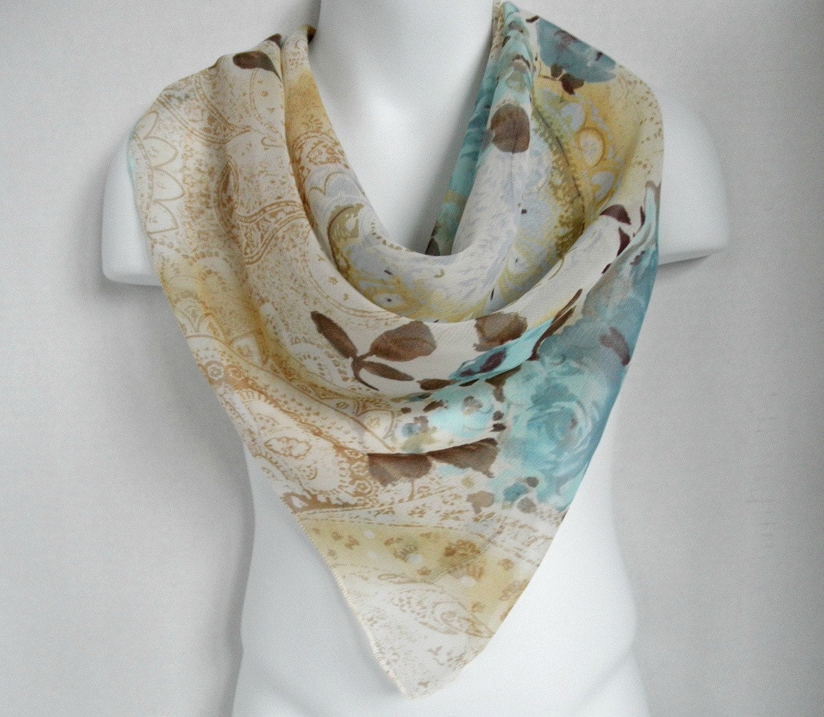 Floral Fashion Scarf