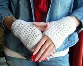 Wrist Warmers  Fingerless Gloves Pick A Color