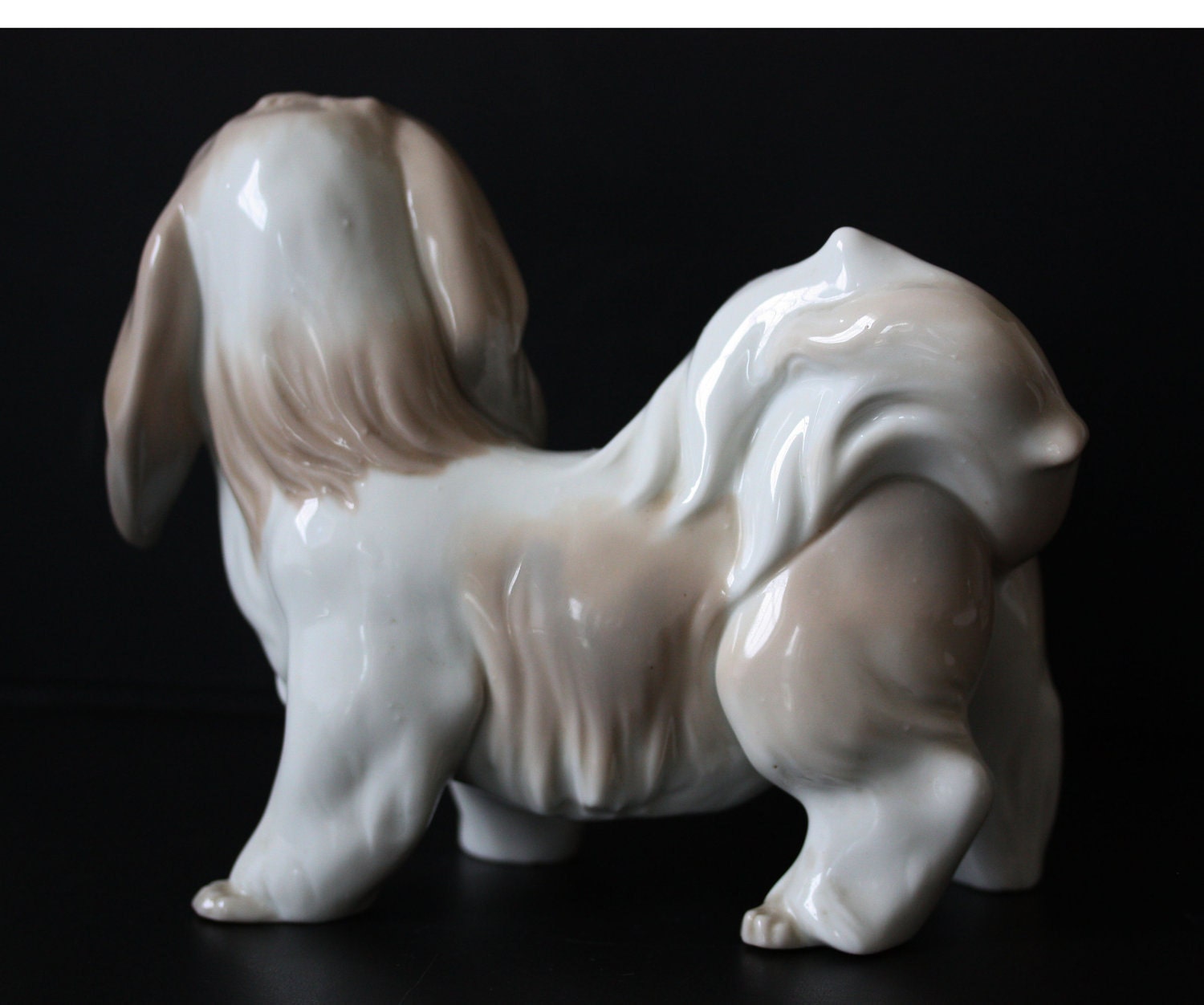 Lladro Dog Figurine Retired Mostachos Lhaso Apso Item 01004692 Alias 4692G 1969-1981 FREE SHIPPING