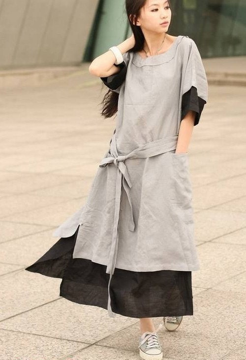 Ethnic style gown(XS-L) - sundress(more colour and size choice)-C1