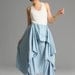 Sky blue cute anomalous skirt(more colour and size choice) -A1050