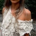 Sea Shore Dress- Textured, Gathered, Natural Sculpted Dress. Unconventional Wedding. Experimental clothing, by RawHemline on etsy
