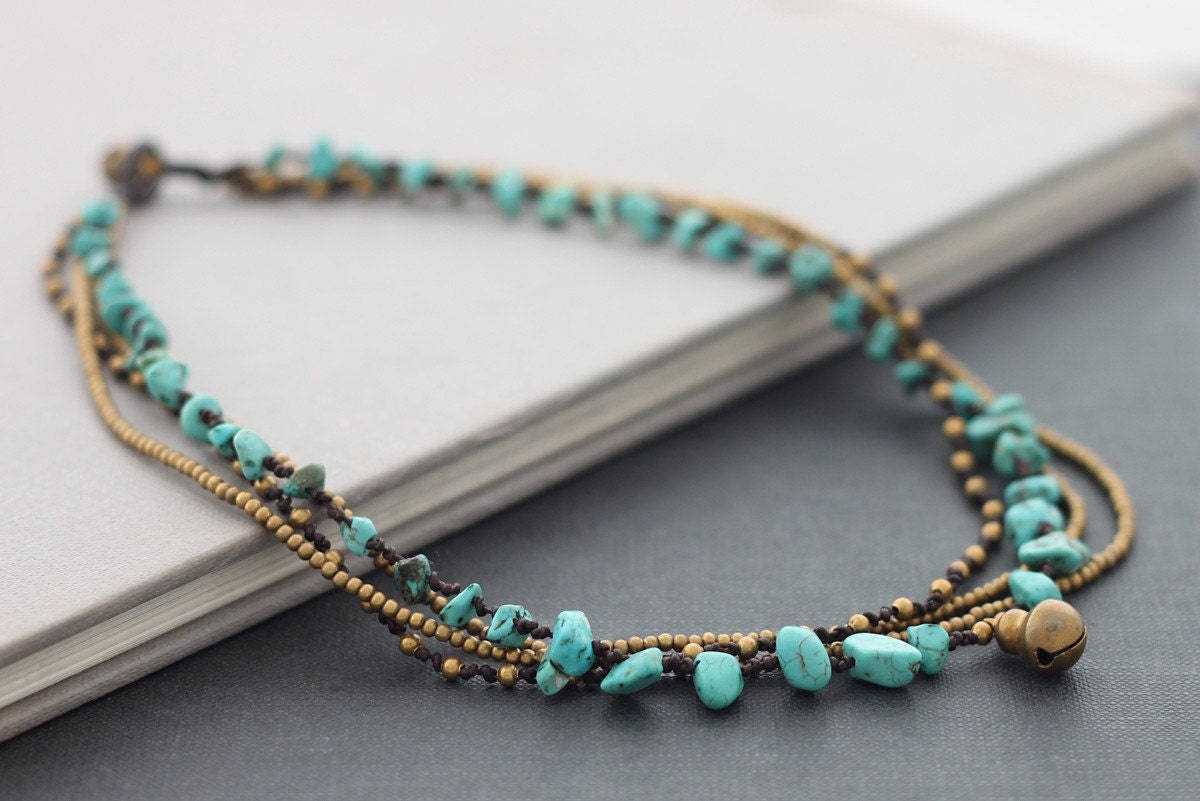 Turquoise Layer Necklace