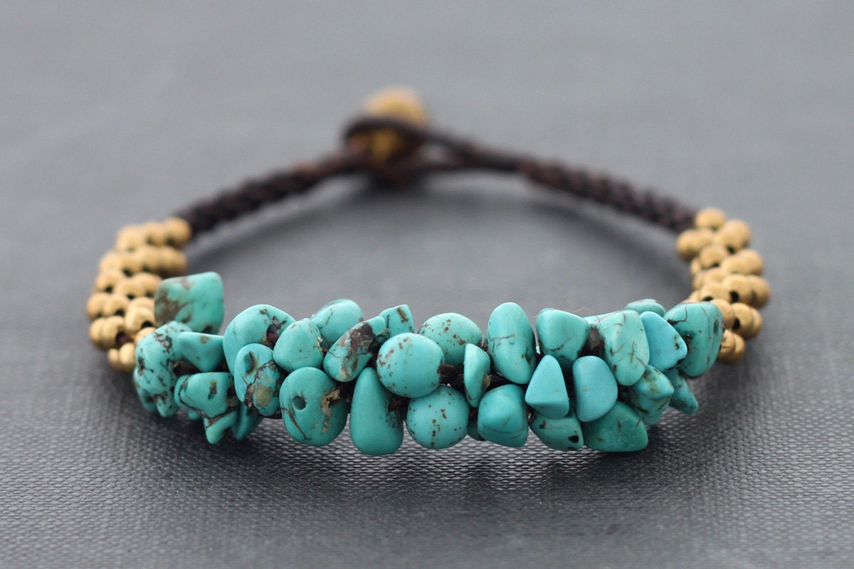 Turquoise Bunch Bracelet