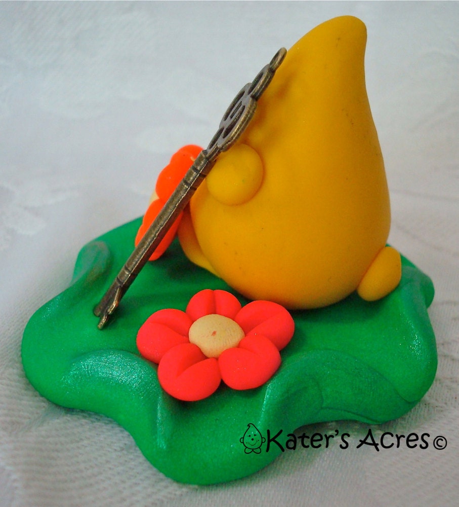 PARKER Holds the KEY - Polymer Clay Character - Limited Edition