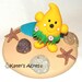 Hawaiian HULA Dancing PARKER - Polymer Clay Character Limited Edition Figurine