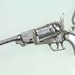 Silver Pistol Necklace Walker 44 cal circa 1847 with spinning chamber on silver chain Exclusive Blue Bayer Design NYC