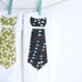 Baby Burp Cloths with Necktie in Baby Bunting and Reunion Jacks, Set of 2 Baby Boy Burp Cloths in Navy Bunting and Key Lime Jacks