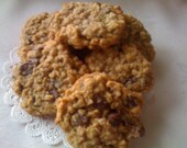 Vegan Oatmeal Chocolate Chip Cookies