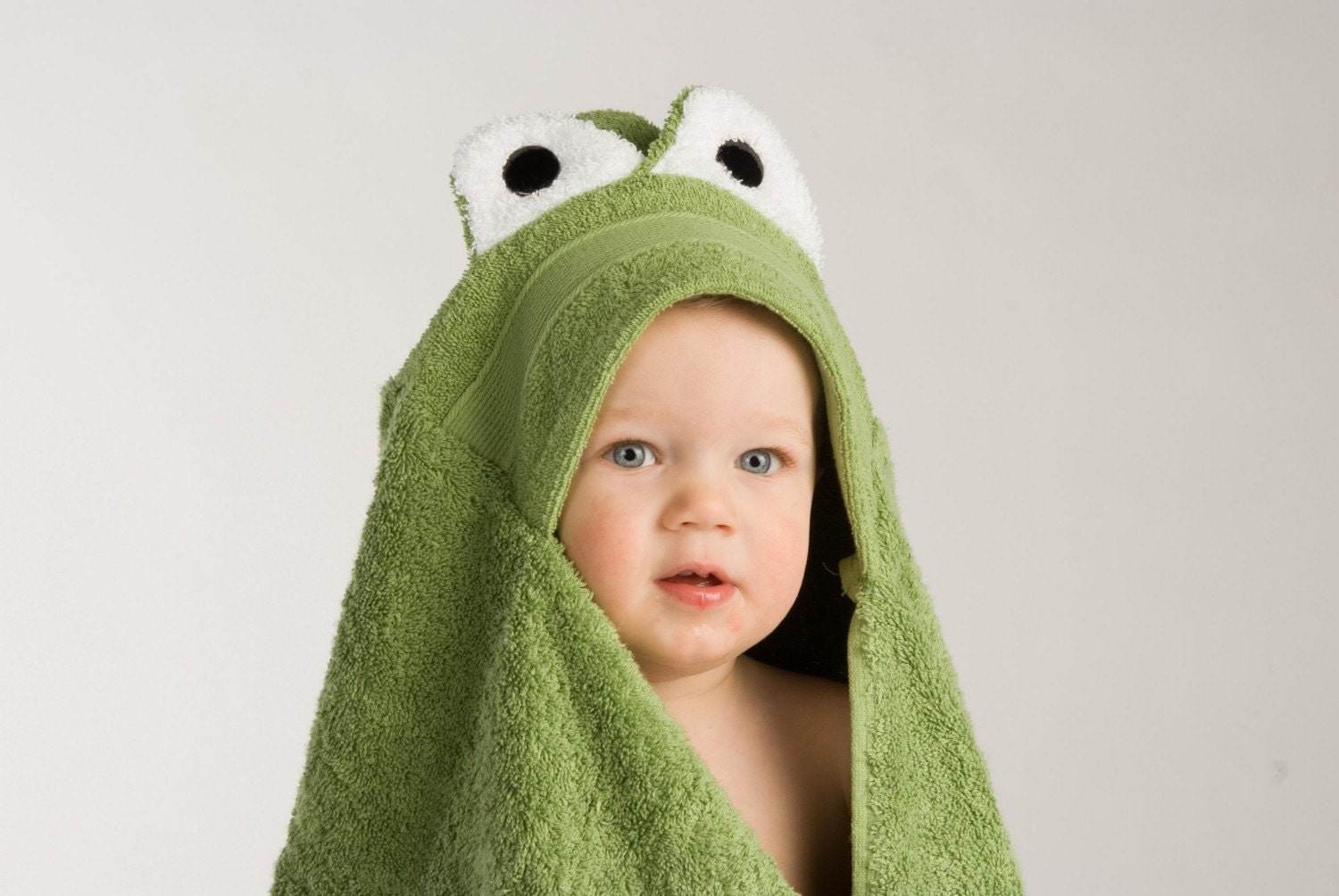 Frog Hooded Towel