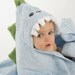 RESERVED for Jessmachen80 baby registry PERSONALIZED Blue Dinosaur Hooded Towel