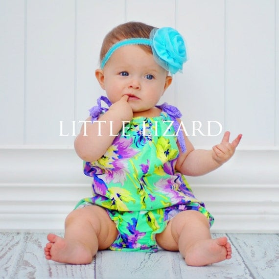 Girls Bubble Romper - Size 0-3 to 5