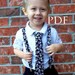 Boys Suspenders Sewing Tutorial - DIY Pattern & PDF Instructions, Adjustable Suspenders, 3m-10