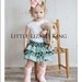 Girls Ruffle Skirt Sewing Tutorial - PDF Instructions for daughters and dolls