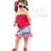 Easy Ruffle Shorts Sewing Pattern, Girls 6m-8 and doll
